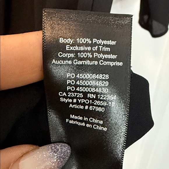 Aritzia Babaton | Black Off-Shoulder Blouse - Smocked top - XS but fits up to MD - Picture 7 of 8